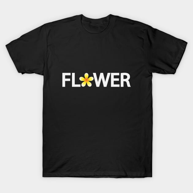 Flowers artistic design T-Shirt by BL4CK&WH1TE 